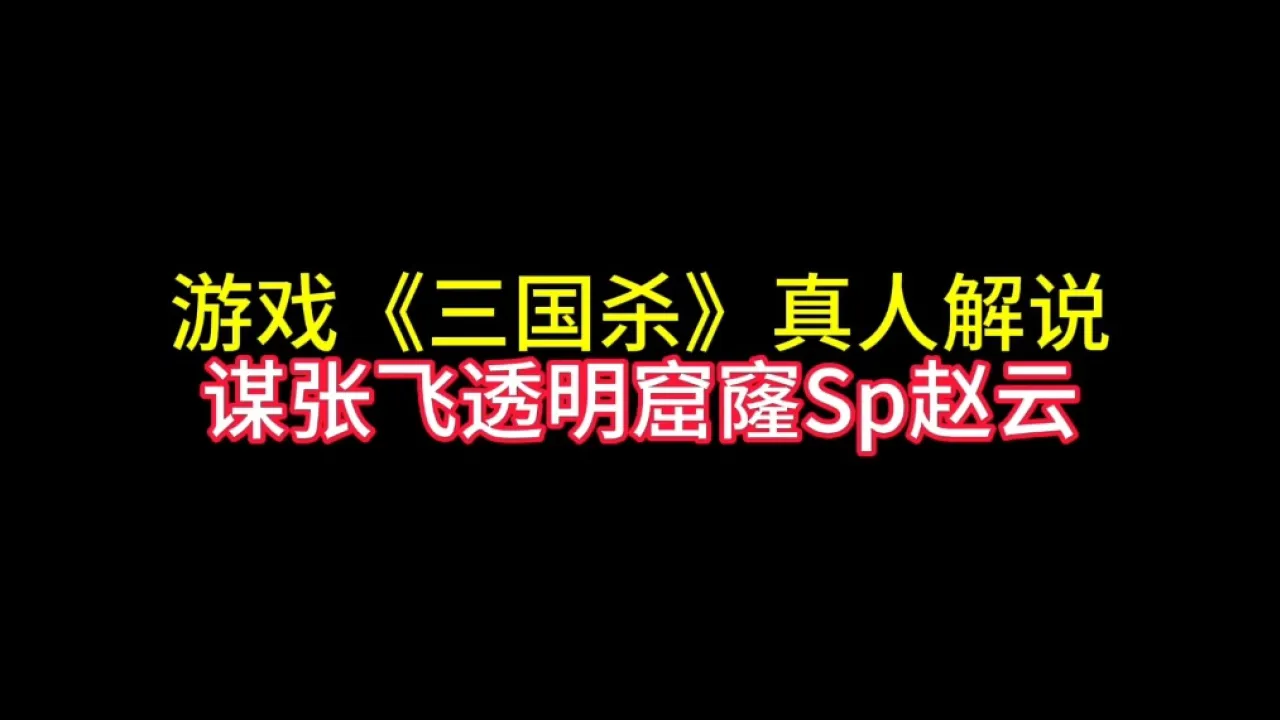 三国杀游戏解说安卓手机_三国游戏解说合集_杀三国手游下载